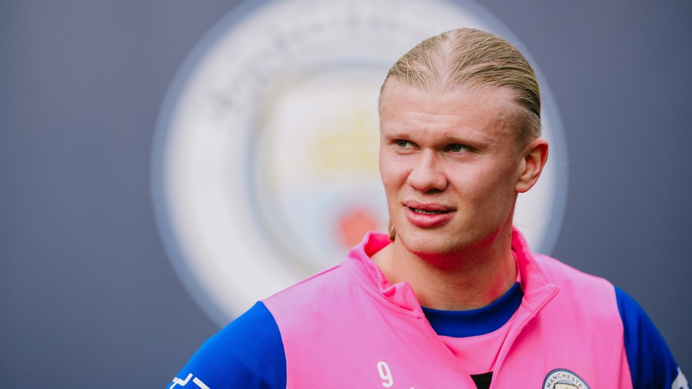 LOOK OUT : Erling Haaland is ready for business