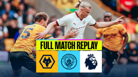Wolves v City: Full match replay