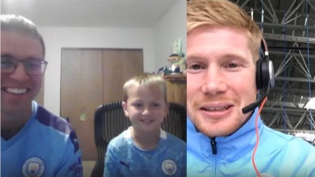 Cityzens Giving for Recovery auction winners meet Manchester City stars