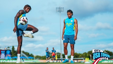 Open Training: Sharpening up for Barcelona