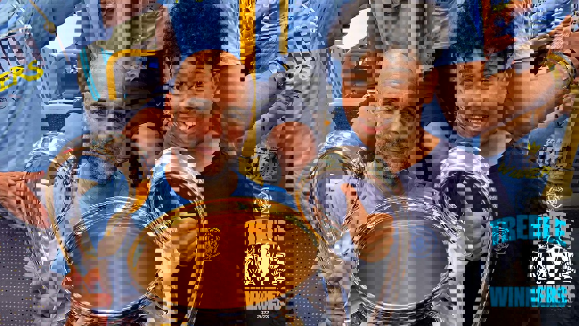 Young City fan surprised with tram ride of a lifetime to trophy parade