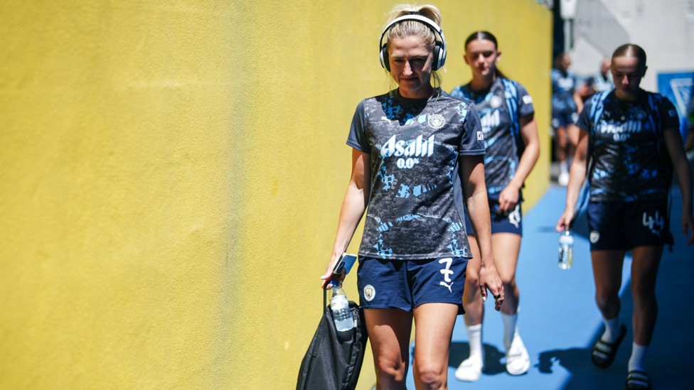 SEMI-FINAL READY  : City checking in for our last-four tie against Manchester United.