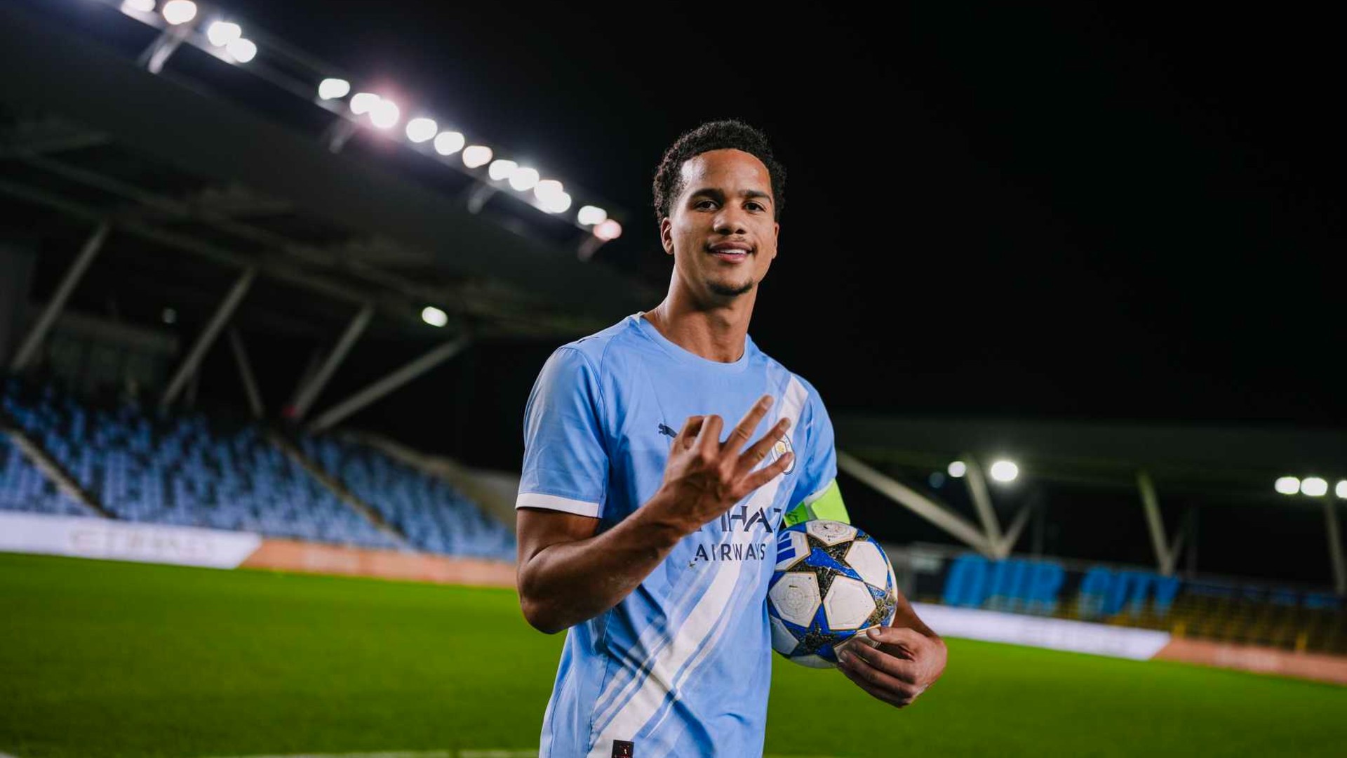 TREBLE MAKER : Divine Mukasa with his match ball