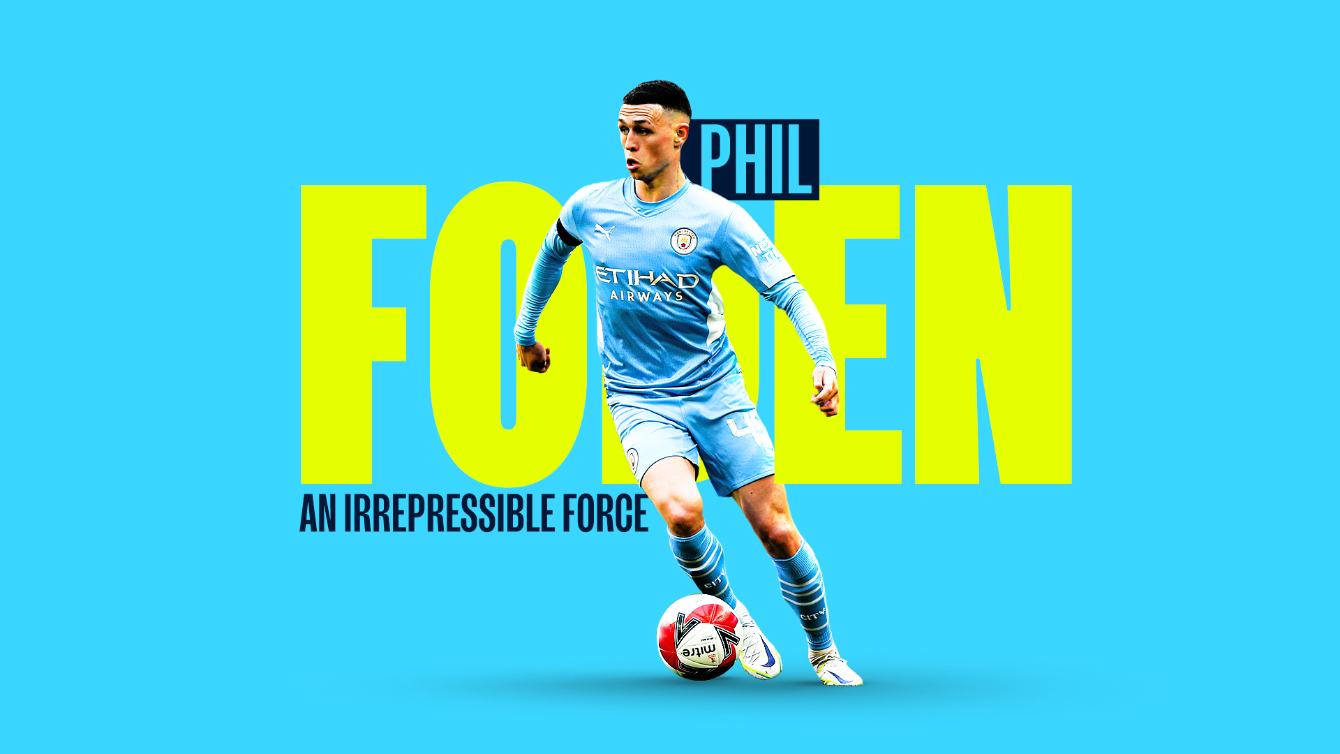 Legendary football player Phil Foden from Manchester City 2K wallpaper  download
