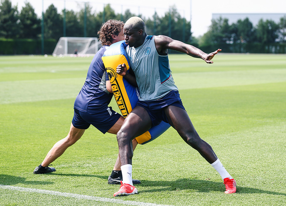 Hard work in the heat...