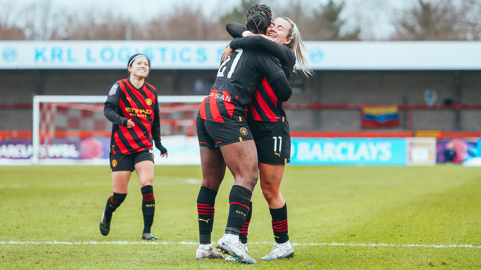 ACE AT ALBION : Big three points in the win over Brighton.