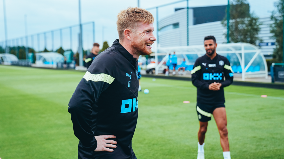 MIDDLEMAN : Kevin De Bruyne was also in great heart 