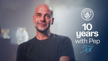 Pep reacts to fan tributes