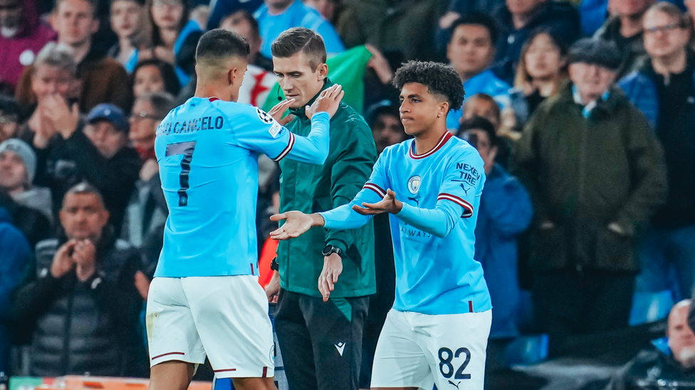 ELITE LEVEL : Lewis makes his Champions League bow in the second half of the comprehensive 5-0 victory over FC Copenhagen.