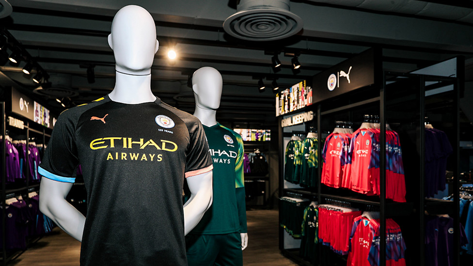 IT'S FOR KEEPS : The Store also features some striking new goalkeeping shirts following our exciting new partnership with PUMA