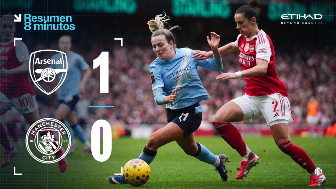 Arsenal 1-0 City: resumen extendido