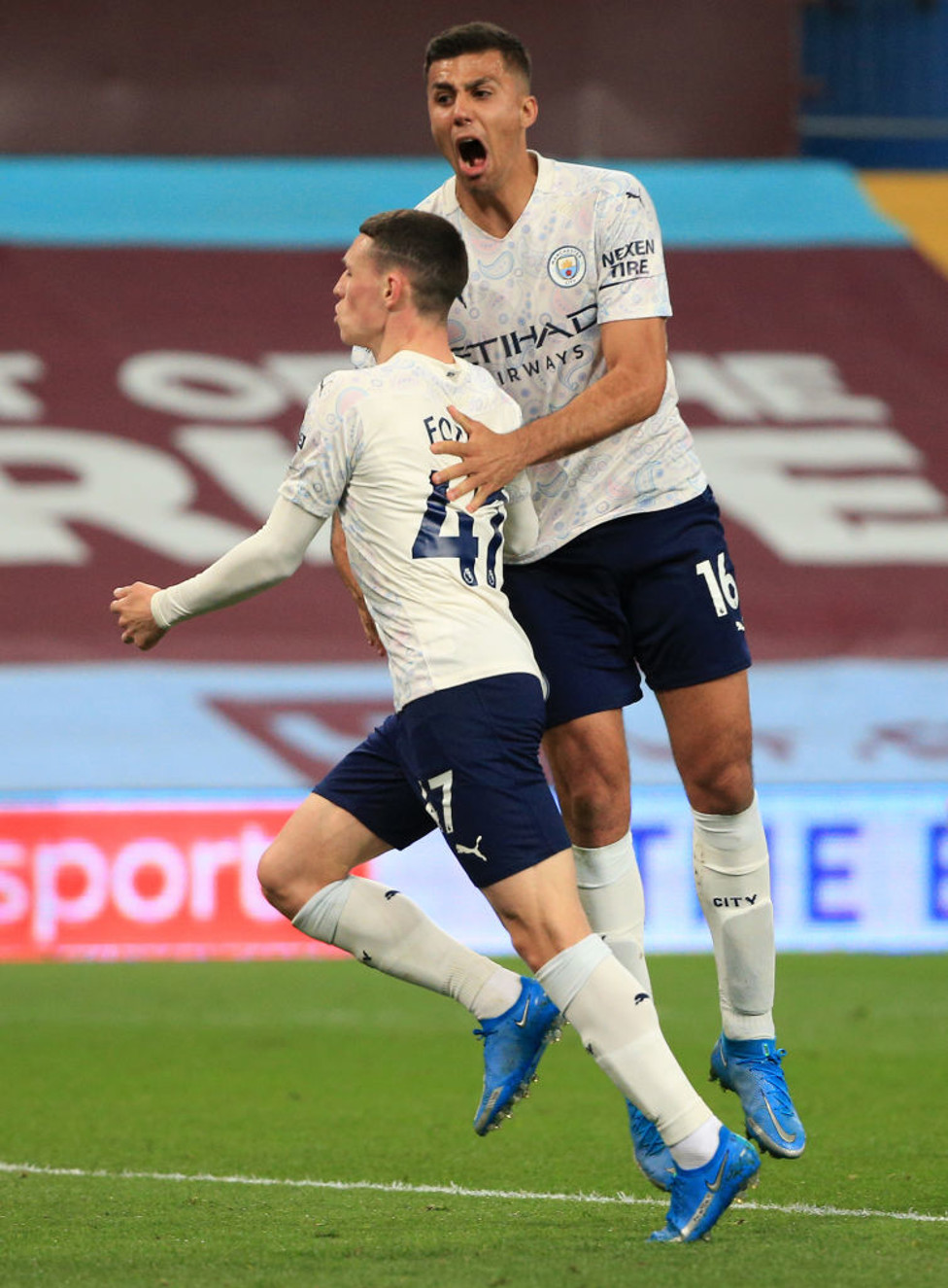PASSION : Rodri showing his love for Phil!