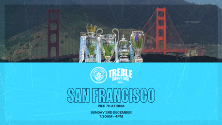 El Treble Trophy Tour se dirige a San Francisco