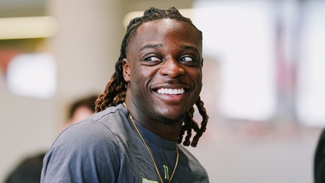 Training: Beaming after Bournemouth win