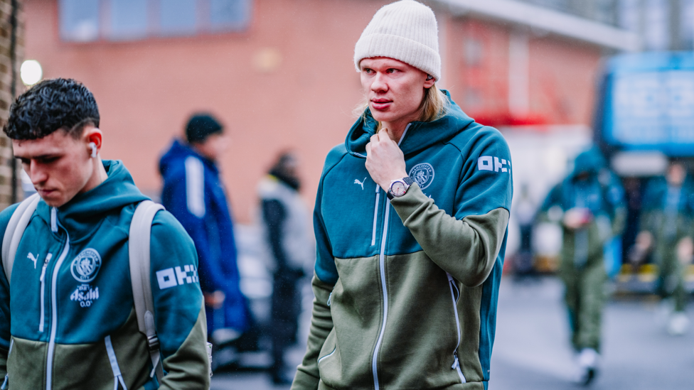 DEADLY DUO : Haaland and Foden arrive.