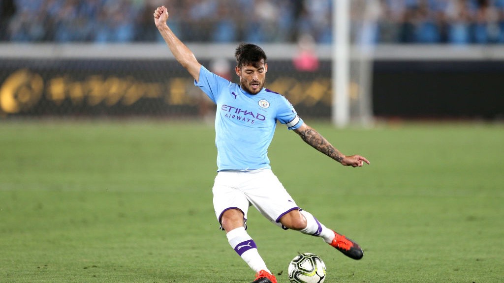 OCHESTRATOR: David Silva pulling the strings in midfield 