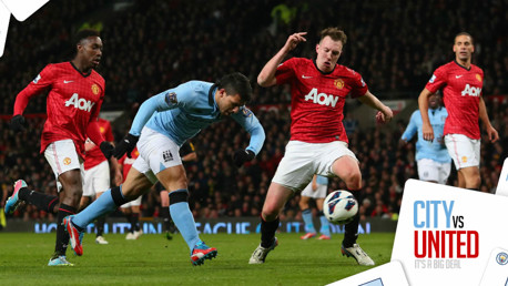 Man City v United: Top five goals