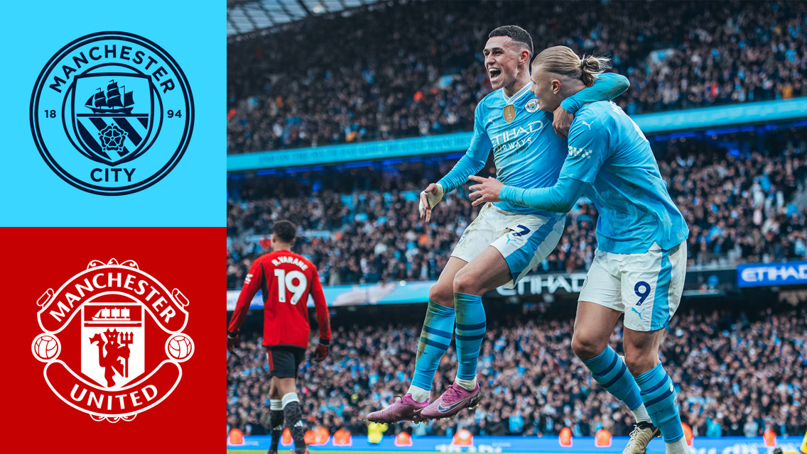 City v Manchester United: Derby day is here!