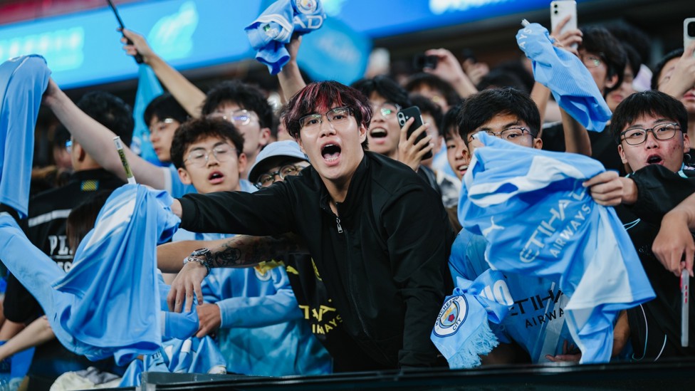 CITY FAITHFUL: Loud and proud in the Kai Tak Stadium