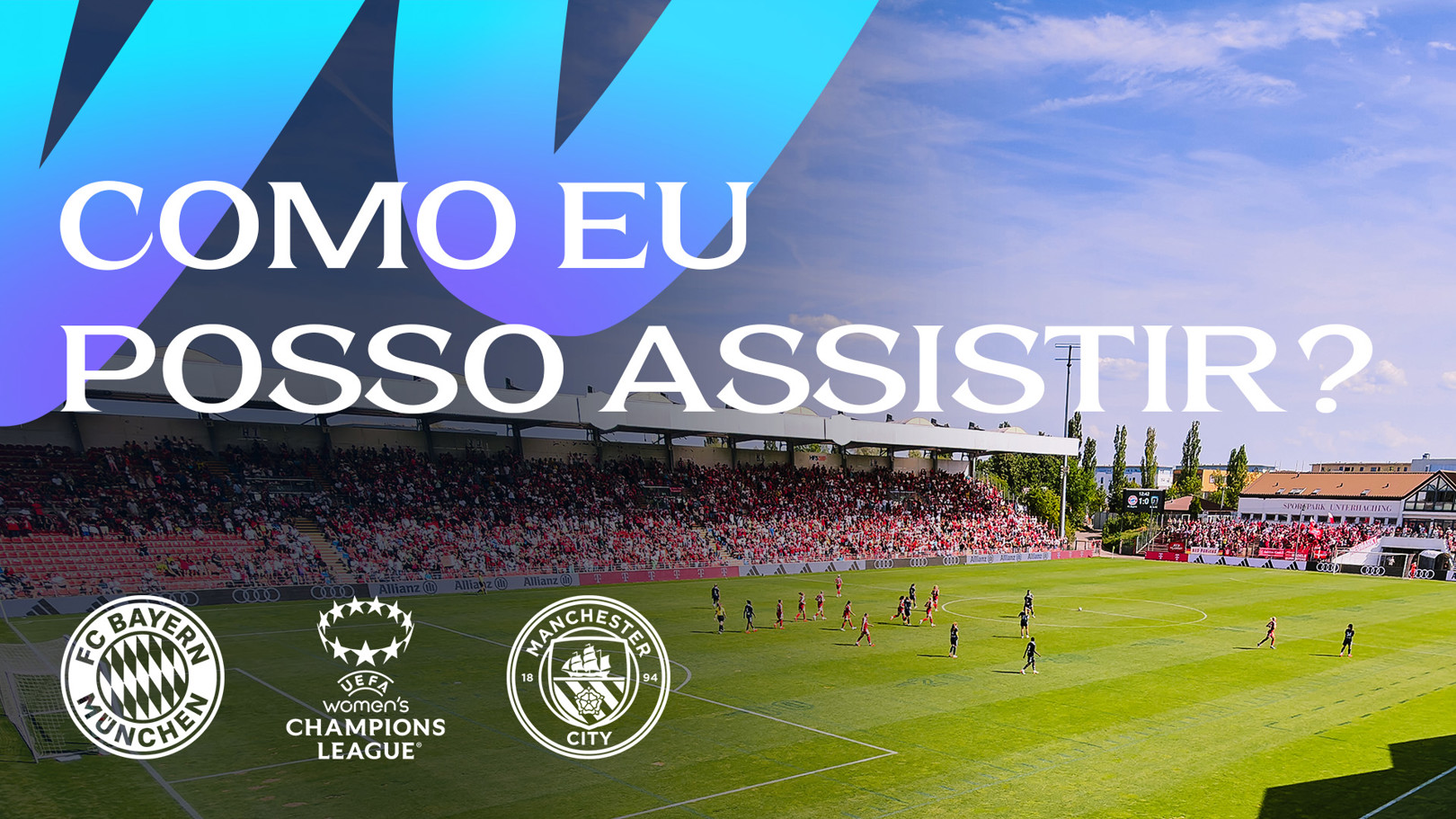 Como posso ver o jogo Bayern Munique x City na TV?