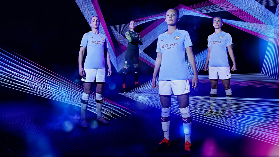 DOUBLE WINNING : City's women's team will look to mark the kits' debut campaign with more silverware, having secured the FA Cup and Continental Cup last season.