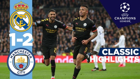 Classic highlights: Real Madrid 1-2 City 2020