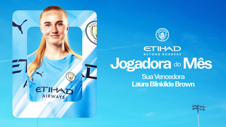 Blindkilde Brown conquista o prêmio de Jogadora do Mês da Etihad de setembro