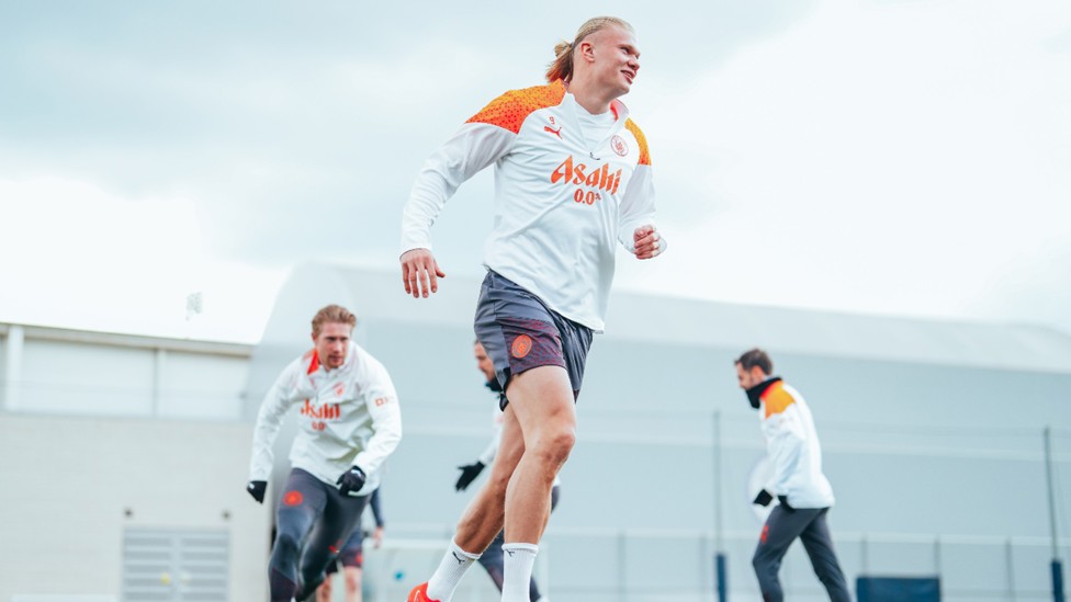 MAIN MAN: Erling Haaland - hoping to feature on Sunday