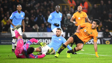 EQUALISER: Raul Jimenez pulls the hosts level