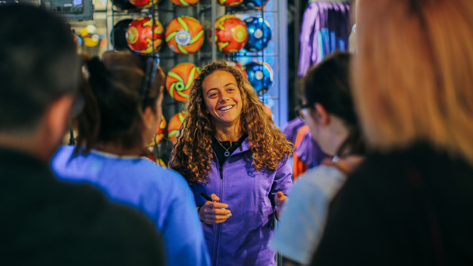 RIGHT-BACK AT YA : Matilde Fidalgo gets to know her new fans!