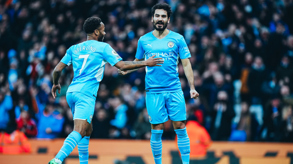GUNDO-GOAL : Gundogan celebrates making it 3-0 after just 20 minutes!
