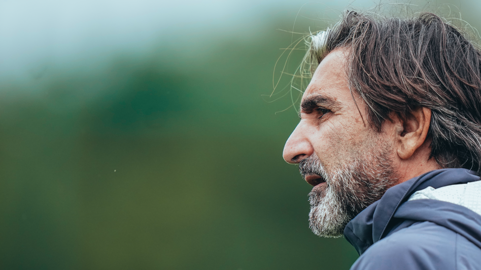 Watching brief: City coach  Lorenzo Buenaventura 
