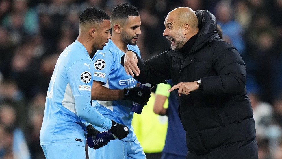 SWITCHING UP : Pep brings on Gabriel Jesus after we go behind