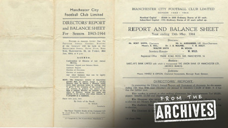 From the Archives: The 1943-44 Board Report