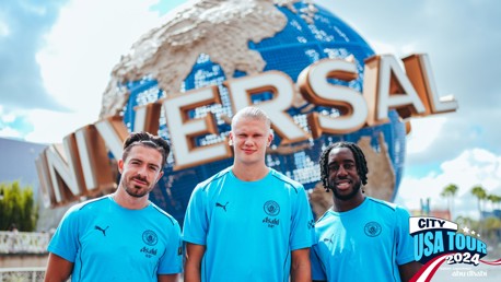 Haaland, Grealish, dan Wilson-Esbrand kunjungi Universal Studios