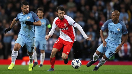Bernardo’s first night at the Etihad