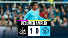 Newcastle 1-0 City: resumen amplio