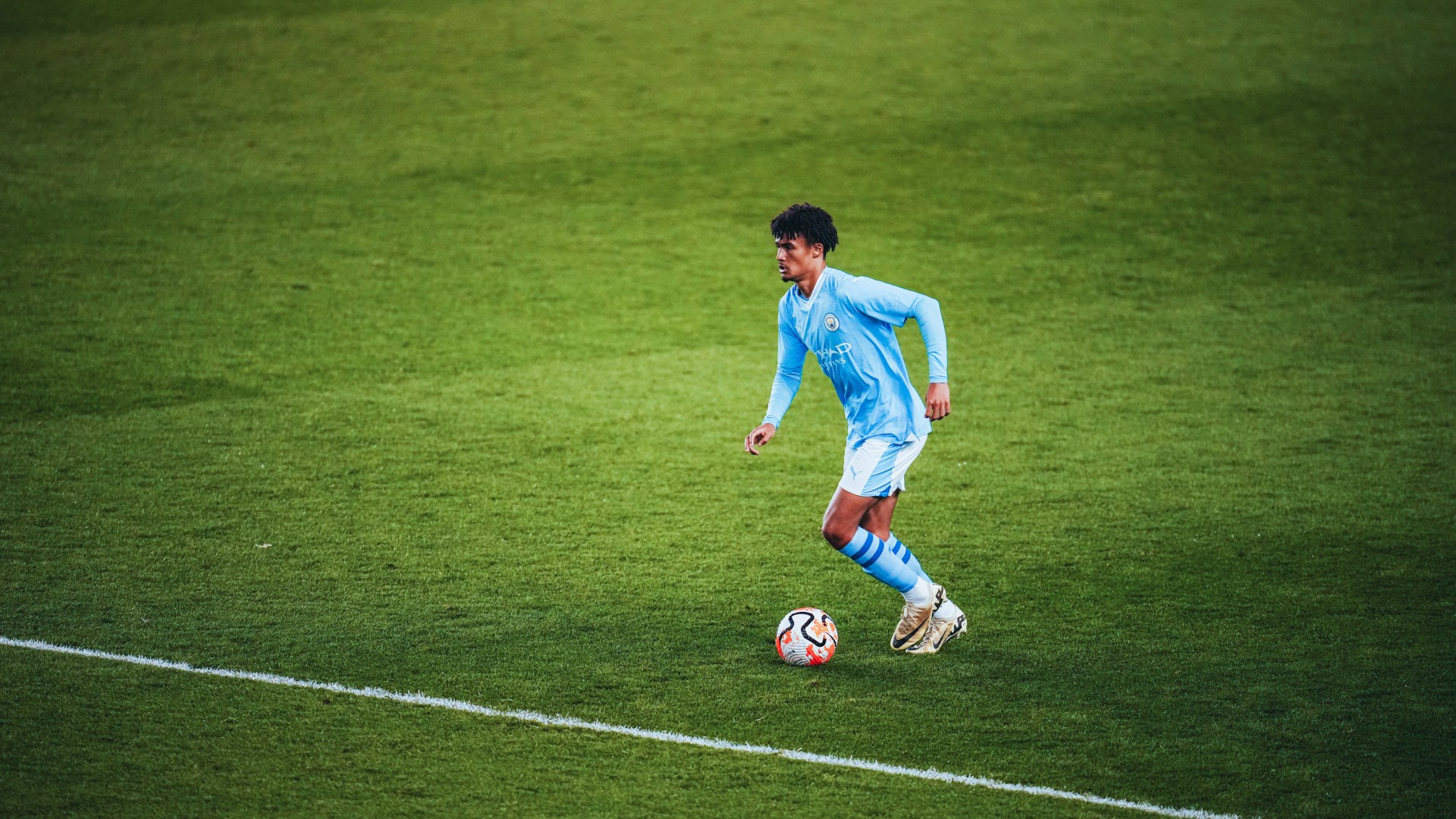 BATTLED HARD : Kane Taylor, defender AND goalscorer.