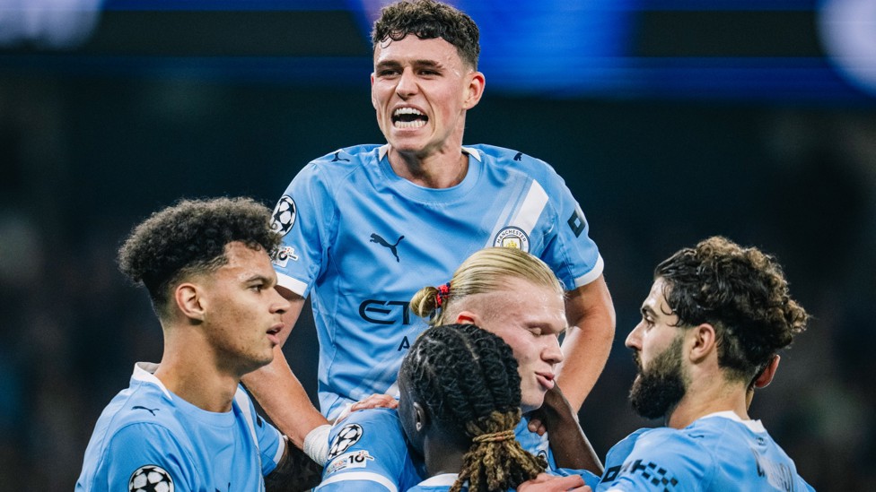 MAIN MAN : Haaland feels the love!