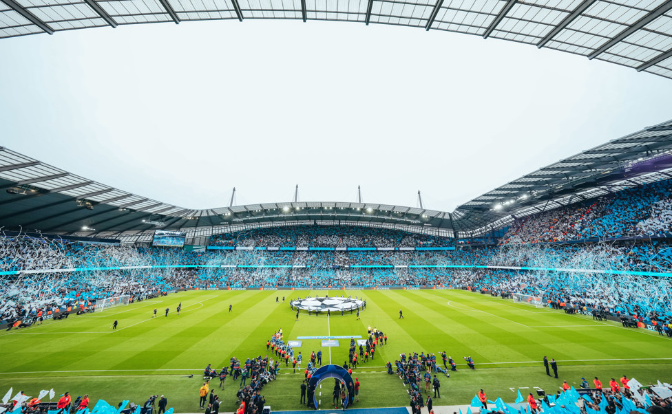 Etihad pulsa em noites de Champions!