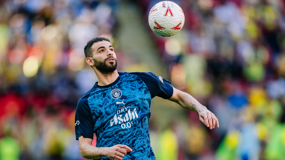 READY RAYAN : Final touches ahead of kick-off.