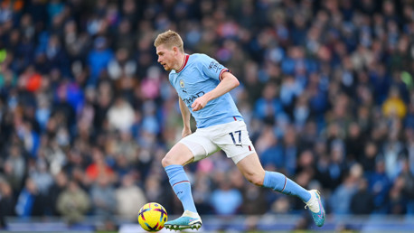 Os números de Kevin De Bruyne como jogador do City 
