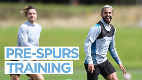 Training: Sharp touches and Stones celebration!