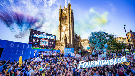 Manchester is Blue: What a sight!