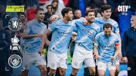 Chelsea 0-1 City: 20-minute FA Cup final highlights