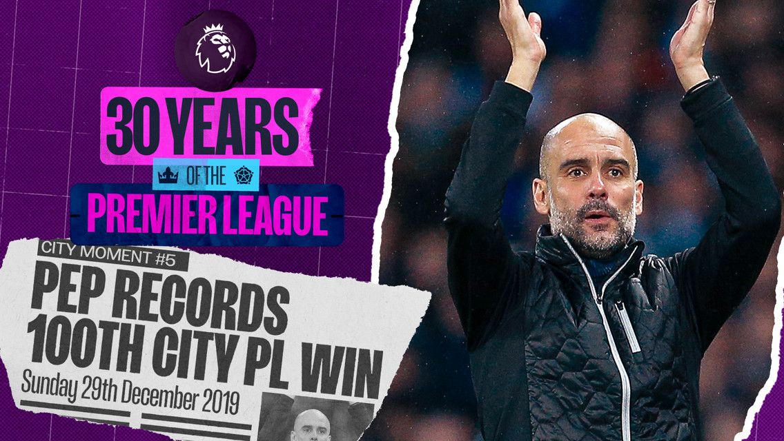 30 in 30: Remembering Pep’s 100th Premier League City win