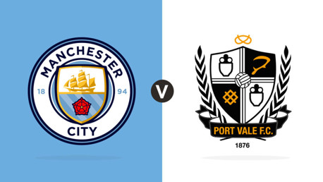 Man City v Port Vale