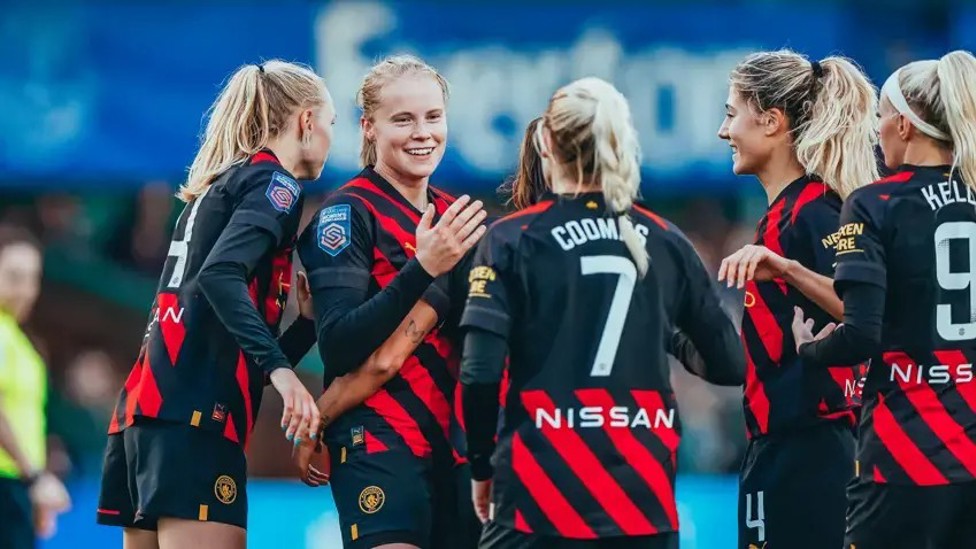 MERSEYSCENES Blakstad breaks the deadlock in a crucial 2-1 WSL win away at Everton. 