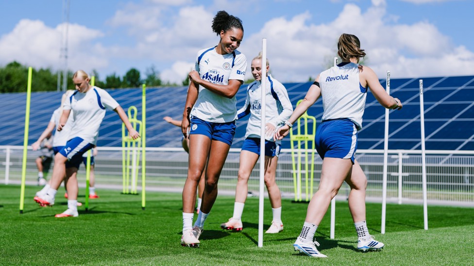 ACTION STATIONS: Onto another training drill
