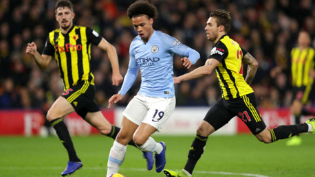 WING WIZARD: Leroy Sane sets off another attacking run